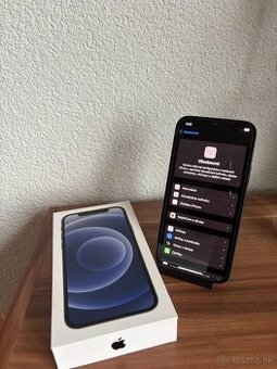 Apple Iphone 12 64gb Black Super stav
