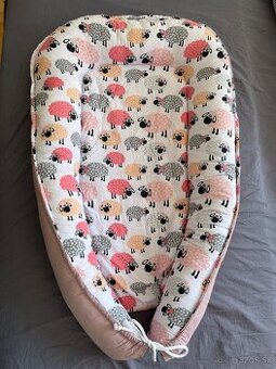 Hniezdo a zavinovačka pre bábätko- handmade 100% bavlna