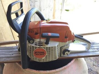 Stihl ms 261 c, lišta, řetěz, nářadí