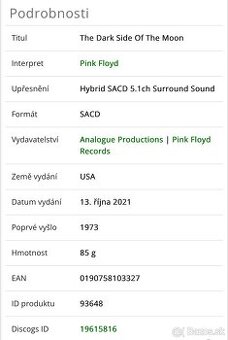 SACD PINK FLOYD TDSoTM