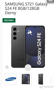 Samsung Galaxy S24 FE 5G 128GB Black