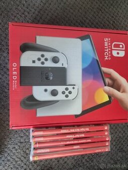 Nintendo Switch Oled + hry
