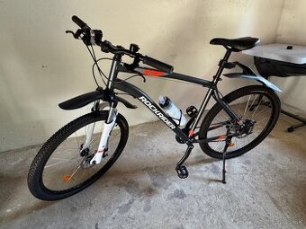 Horský bicykel ST 120 27,5" sivo-oranžový M