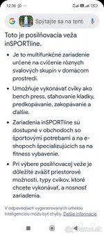 InSporttine veza - 1