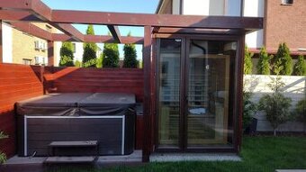 Predaj rodinného domu s jacuzzi so saunou a krytou terasou
