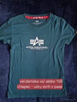 Tričko Alpha Industries dámska vel.XS
