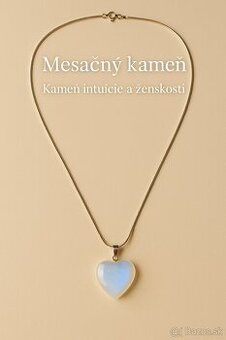Náhrdelník s mesačným kameňom