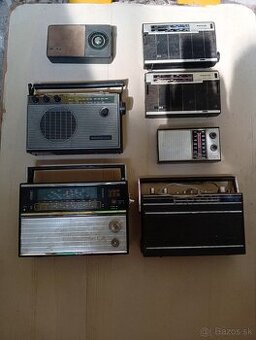Predám retro rádia
