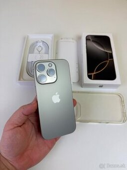 Predam vymenim Iphone 16 Pro 256GB Natural Titanium