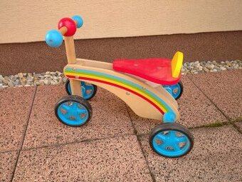 drevené odrážadlo