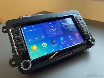 VW, SEAT, ŠKODA 7” 2DIN ANDROID autorádio, CARPLAY 2GB+64GB