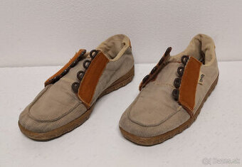 Starožitné Československe topánky Safari