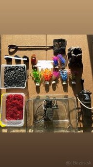 Malé akvárium s príslušenstvom