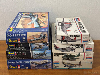 Plastikové modely lietadiel 1:48