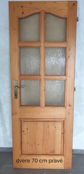Interiérové dvere masív - predaj