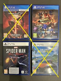 Hry na PS4 a PS5