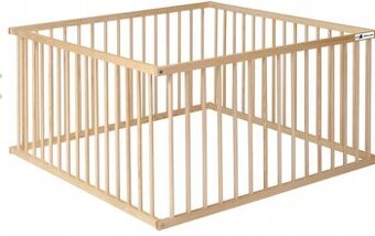 Detská drevená ohradka 120x120cm
