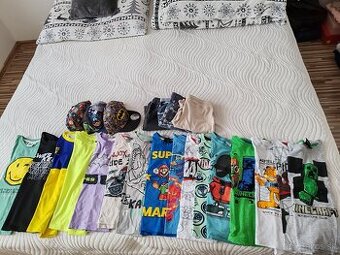 Balík oblečenia veľkosť 134 chlapec