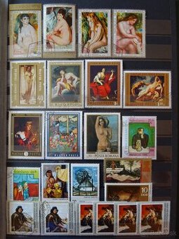 Pekná zbierka známok 2