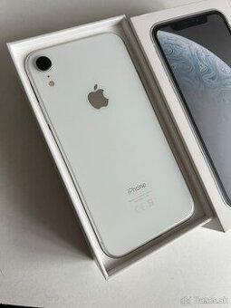 iPhone XR 64GB white - 100% batéria