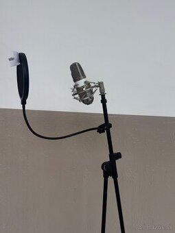 Predám kondenzátorový mikrofón Lewitz C100USB – kompletný se