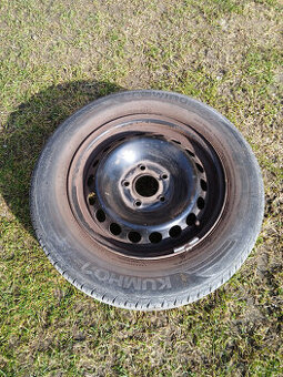 Predám plechové disky a letné pneu-Megane 3