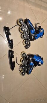 Predám detské korčule Worker 2in1 Lumine veľ 29-32