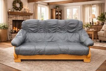 Kožená sedacia súprava(trojsedačka)