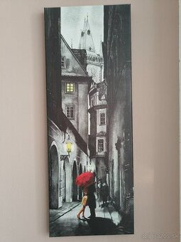 Obraz Big city kiss, romantická atmosféra