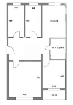 Budapeštianska,4 izbový byt 80 m2,ideálne pre rodiny s deťmi