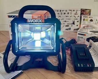 Akumulátor WORX 6Ah pracovné svetlo nabíjačka set