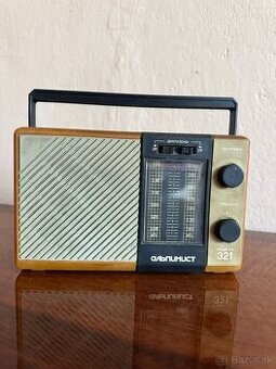 Retro tranzistorové rádio Alpinist 321
