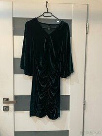 Smaragodové krátke šaty veľkosť S - 1