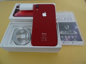 iPhone XR 64GB RED - ZÁRUKA 1 ROK - DOBRY STAV