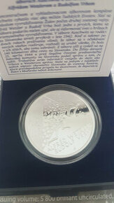 Strieborná pamätná minca 10 € Auschwitz Birkenau proof 2024 - 1