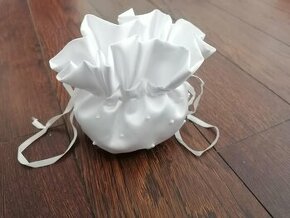 Svadobná kabelka -pompadourka