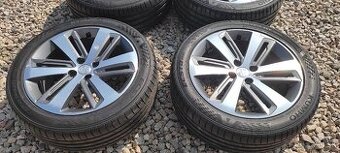 Alu disky 4x108 r18  peugeot 3008 .  pneu 235 45 r18