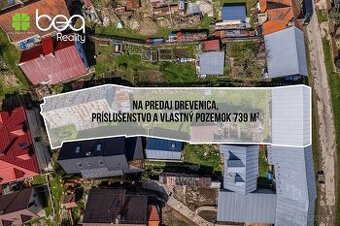 NA PREDAJ: Vidiecky dom - drevenica, Levoča – časť Závada