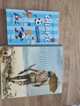 robinson crusoe+chlapec v kopackach
