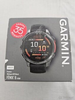 Garmin Fenix 8 AMOLED 47mm Gray/Black