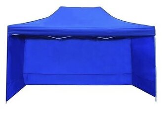 Rozkladací nožnicový stan 3x4,5m s bočnou plachtou