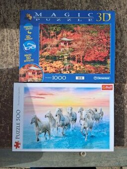 Puzzle 500 ks a 1000ks