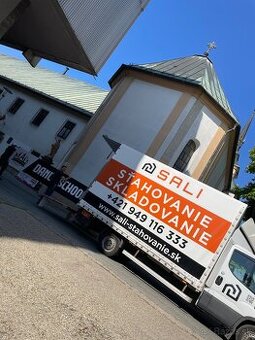 Stahovanie Levice, skladovanie + hydraulická plošina + ENG