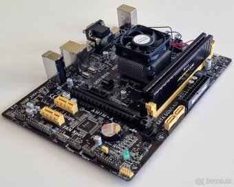 ASUS AM1M - A + AMD Athlon X4 5350 + 16GB DDR3