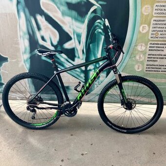 GHOST Kato 4.7 night black/green 29 kolesa