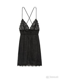 Victoria’s Secret cipkovana nocna kosielka L - 1