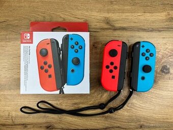 Nintendo Switch Joy-Con ovládače Neon Red/Neon Blue