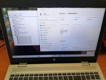 Predám HP Probook 650 G5 i5 16GB RAM Windows 11