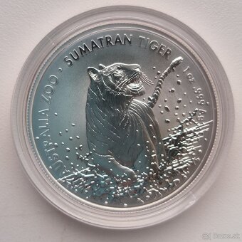 strieborná minca Dollar 999/1000 - Austrália ZOO