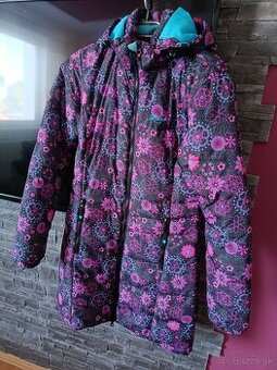 Značkova zimná dievčenská bunda Lewro 164/170